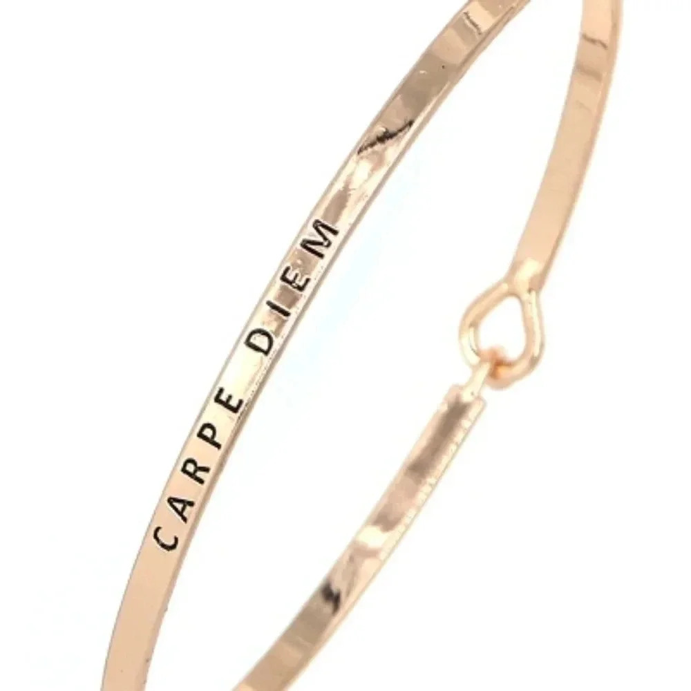 Crape Diem Message Bracelet